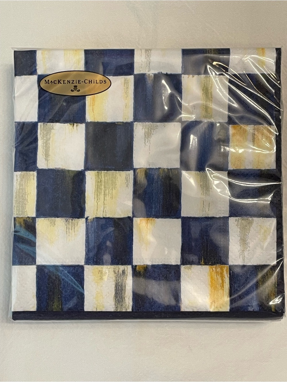 MacKenzie-Childs ROYAL CHECK Napkins